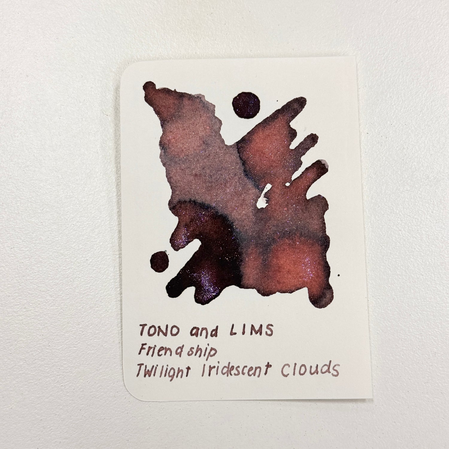 TONO & LIMS Ink - Friendship - Twilight Iridescent Clouds