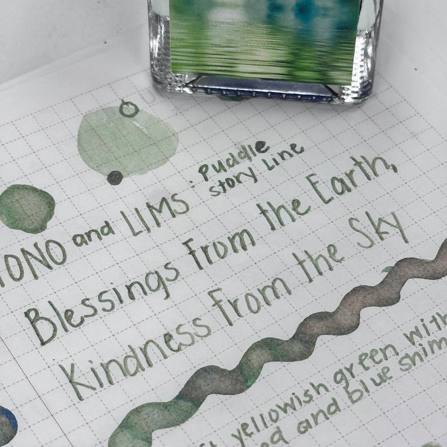 TONO & LIMS Ink - Puddle Story Line - Blessings From the Earth, Kindness From the Sky