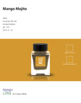 Mango Mojito is part of the Remastered Limited Edition collection, designed to enhance the original shades of the inks with new and improved formulas. The Remastered Limited Edition collection brings out a great sense of depth to the colors of the inks while still keeping its original appeal, resulting in a more evolved performance.

30ml