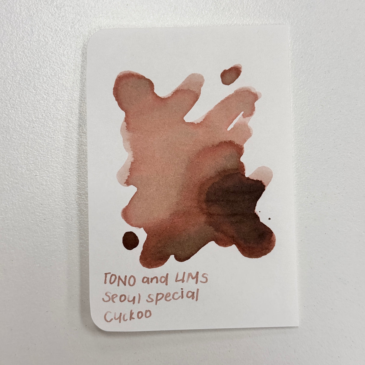 TONO & LIMS Ink - Seoul Special 2025 - Cuckoo (두견쪽박지)
