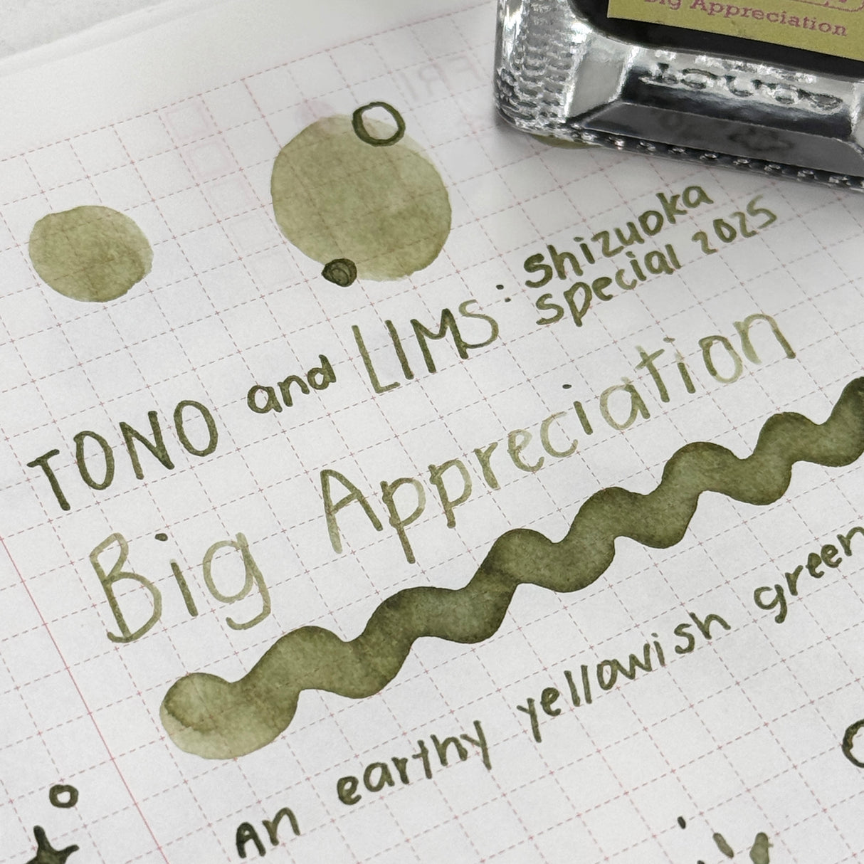 TONO & LIMS Ink - Shizuoka Special 2025 - Big Appreciation