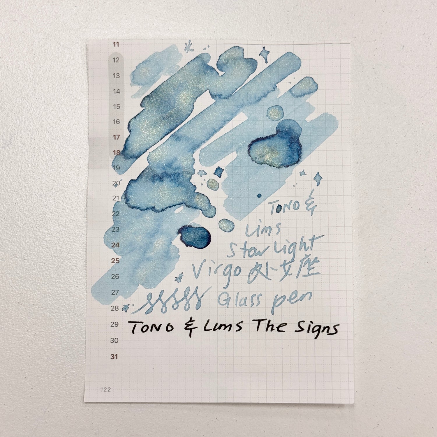 TONO & LIMS Ink - THE SIGNS Virgo