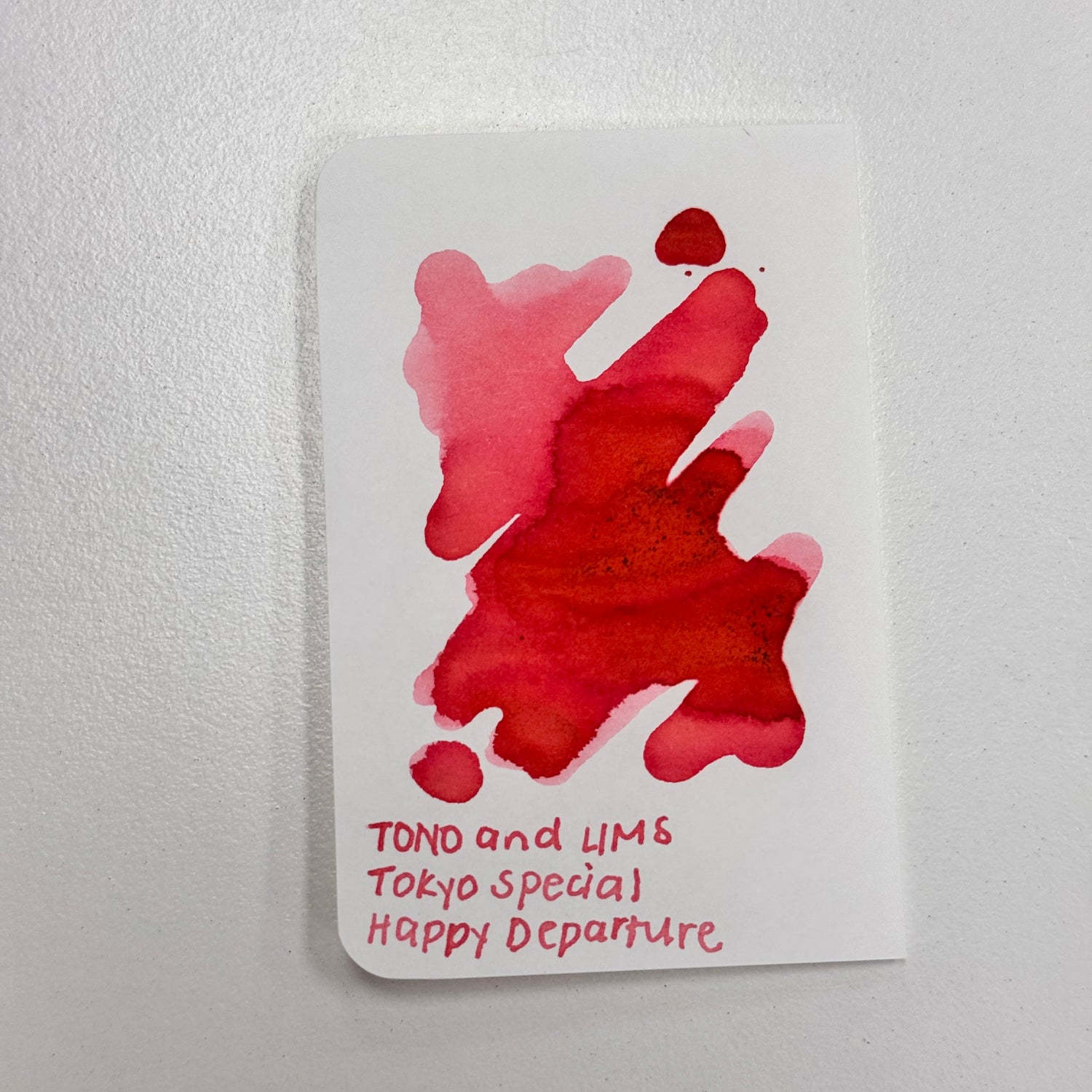 TONO & LIMS Ink - Tokyo Special 2025 - Happy Departure