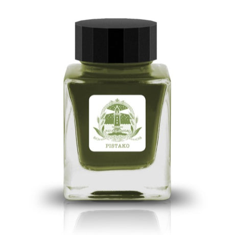 PISTAKO Ink

The &nbsp;Kujirano General Store Collection was created in collaboration with Soratoto ( a Japanese journaling artist). This collection was inspired by a fictional store with colors based on various scenery found in this imaginary world.&nbsp;

RGB: 132, 138, 76

Green
30ml