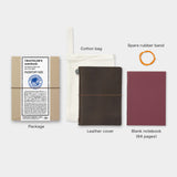 TRAVELER'S notebook Brown (Passport Size)