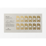 TRAVELER'S COMPANY Brass Clips Number