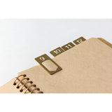 TRAVELER'S COMPANY Brass Clips Number