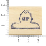 Beverly Companion Rubber Stamp - Clip
