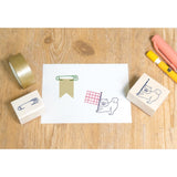 Beverly Companion Rubber Stamp - Safety Pin