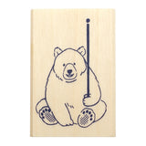 Sello de caucho de Beverly Companion: oso 