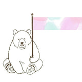 Sello de caucho de Beverly Companion: oso 