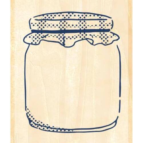 Beverly Companion Rubber Stamp - Mason Jar