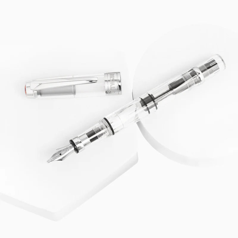 Features

580 has increased ink capacity, about 30% more than 530

580 has improved the smoothness of cap thread turning

580 shows you our promise on continuous product improvement on small details

Please note : ink is not included

The idea behind the TWSBI Diamond 530, 540, and 580 was to go back to basics and capture the simplicity and elegance of traditional writing instruments. In recent years, the development and modernization of writing instruments has resulted in traditional writing instruments, s