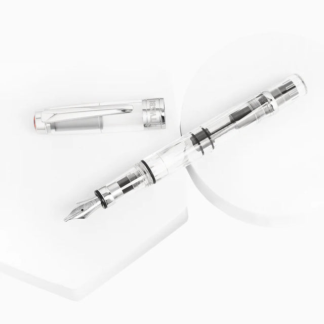 Features

580 has increased ink capacity, about 30% more than 530

580 has improved the smoothness of cap thread turning

580 shows you our promise on continuous product improvement on small details

Please note : ink is not included

The idea behind the TWSBI Diamond 530, 540, and 580 was to go back to basics and capture the simplicity and elegance of traditional writing instruments. In recent years, the development and modernization of writing instruments has resulted in traditional writing instruments, s
