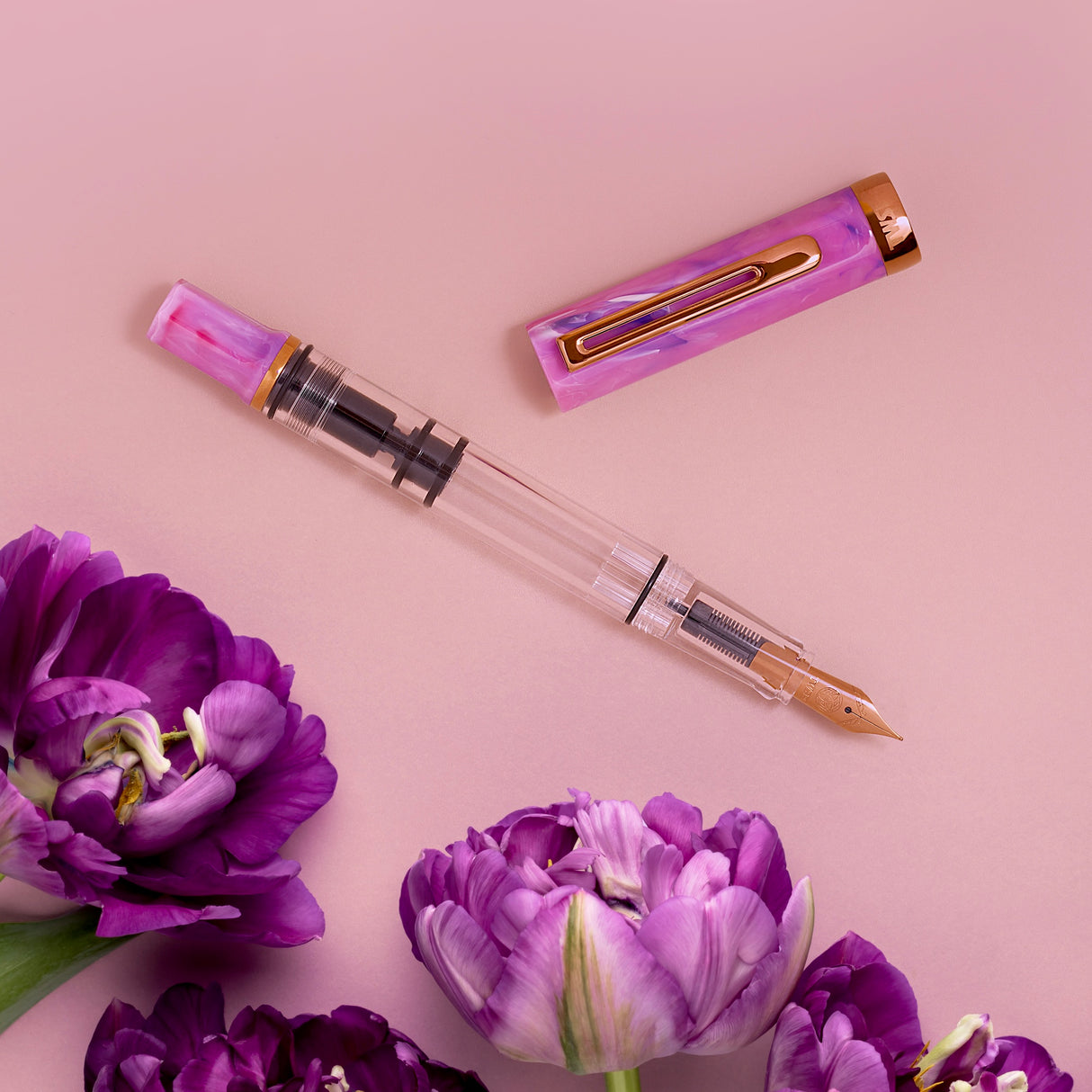 TWSBI ECO Fluorite w/ Bronze Fountain Pen

Comes in&nbsp;EF, F, M, B, Stub1.1 nib choices

Pen cap is&nbsp;able to post&nbsp;onto the back of the pen

Piston Filler Fountain pen.
Simply unscrew the end cap, dip into ink, screw back the end cap, and you're done! Ready to write!!

Pen cap has an inner cap to ensure a perfect seal when stored away.&nbsp;
Made for the beginner who just wants to try out fountain pens, all the way to the experts. A good everyday worker.

Please note: Ink is NOT included

A quick 