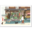 This postcard features the cat "Tabineko" that travels through the scenery of Japan's four seasons. Travel through summer with this postcard!

4in x 5.8in