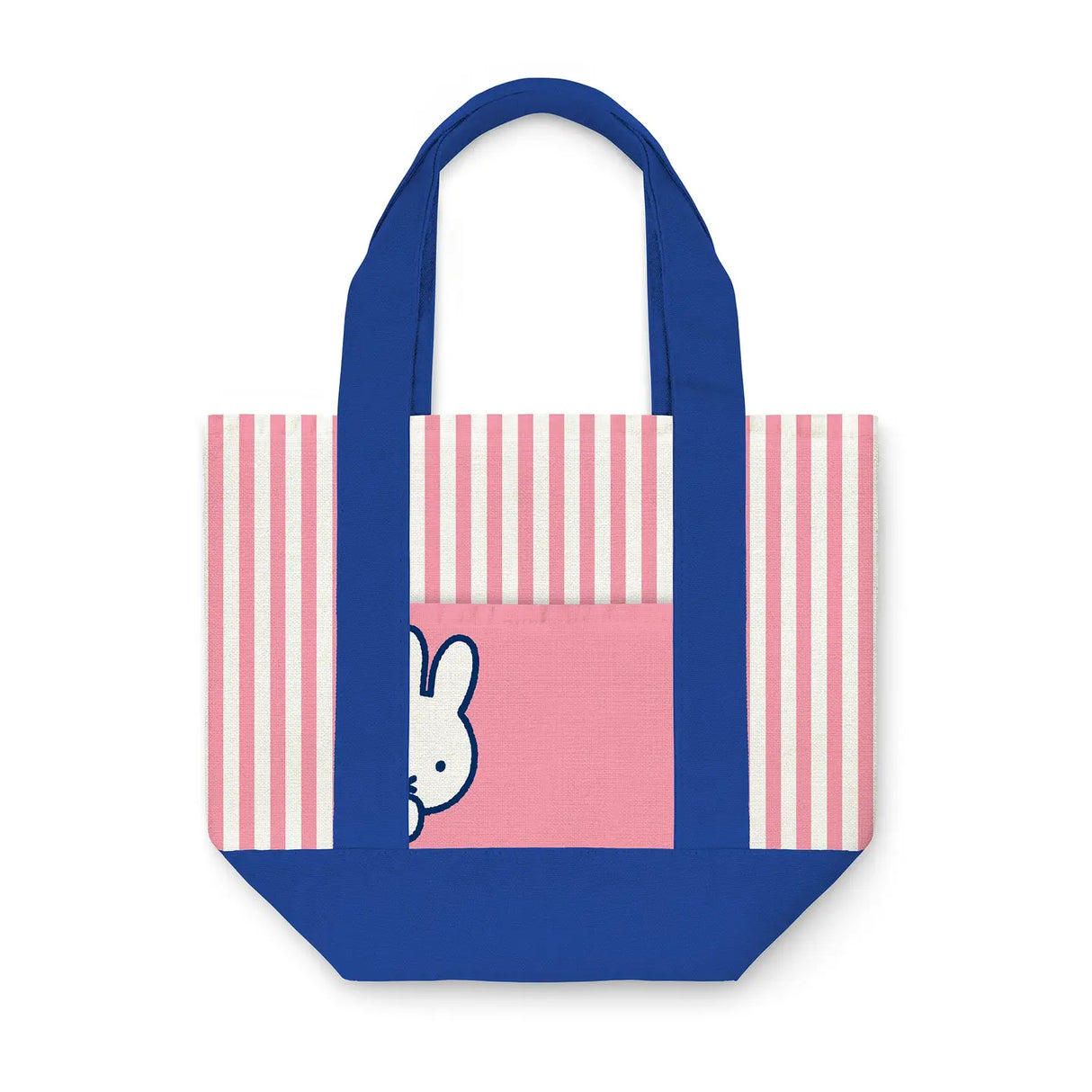 Miffy Taking A Peek Mini Canvas Tote Bag

Miffy adds playful charm to your everyday carry with this adorable Mini Canvas Tote Bag. The tote is made from a durable yet lightweight cotton canvas and features two exterior side pockets for easy organization. It's a trendy and practical everyday tote, perfect for carrying school supplies, student essentials, and more!

13"w × 10.25"h × 3.75"d
Cotton canvas exterior
Polyester interior lining
exterior pockets (1 on each side)

© 2026 SANRIO CO., LTD. &nbsp; Used U