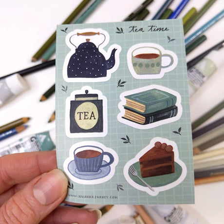 Julianna Swaney - Tea Time Sticker Sheet
