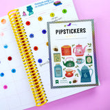PipStickers are the PERFECT gift for the sticker lover in your life - even if it's you! These unique PVC designs with silver foil accents come on a clear backing and cannot be found anywhere else.

Includes one 4" x 4" sheet of Teapot Treasures PipStickers and includes the Pipsticks manifesto.