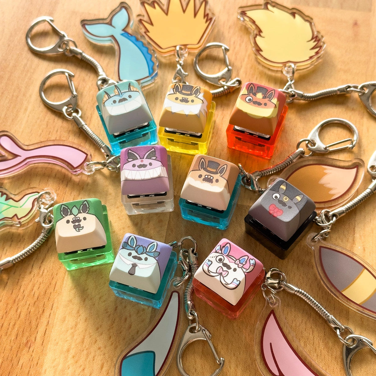 Teaveelution Clicky Keychains - Flaireon