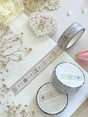 ♡ x1 washi tape&nbsp;

♡ 10m long

♡ 15mm width

Illustrated &amp; designed by Aarti from @leelajournals. Colors may vary from screen to screen and real life to photo.&nbsp;