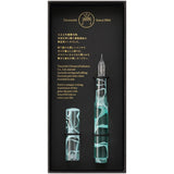 Teranishi Guitar Glass Pen Aurora with Cap - Ice Mint