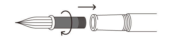 new special replacement nib so that customers who purchase the "Guitar Glass Pen with Aurora Cap" can use the product for a longer time!
If the nib is worn or damaged, you can use it without replacing the glass pen itself, but only replacing the nib.

Handmade hard glass nib
Nib connector: ABS plastic
This product is a replacement nib exclusively for "Guitar Glass Pen with Aurora Cap".
