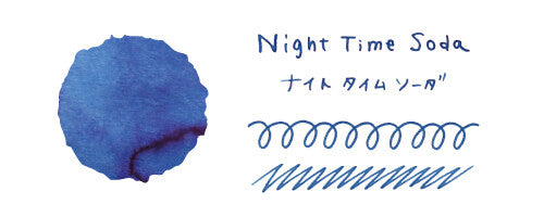 Teranishi Guitar Taisho Roman Haikara - Night Time Soda Ink - 40ml