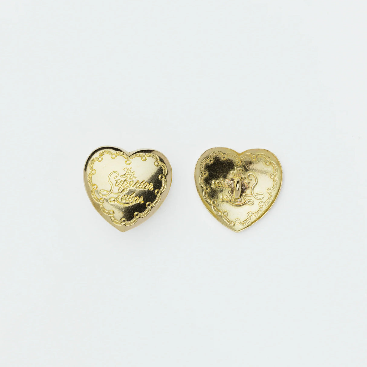 The SUPERIOR LABOR Brass Concho is a stylish, functional accessory designed to add a touch of flair to everyday life. Crafted from solid brass, it is available in multiple designs including circle, star, oval, and heart.