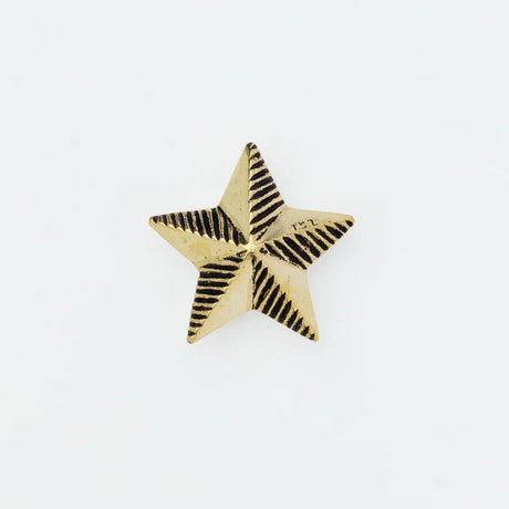 The SUPERIOR LABOR Brass Concho is a stylish, functional accessory designed to add a touch of flair to everyday life. Crafted from solid brass, it is available in multiple designs including circle, star, oval, and heart.