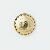 The SUPERIOR LABOR Brass Concho is a stylish, functional accessory designed to add a touch of flair to everyday life. Crafted from solid brass, it is available in multiple designs including circle, star, oval, and heart.