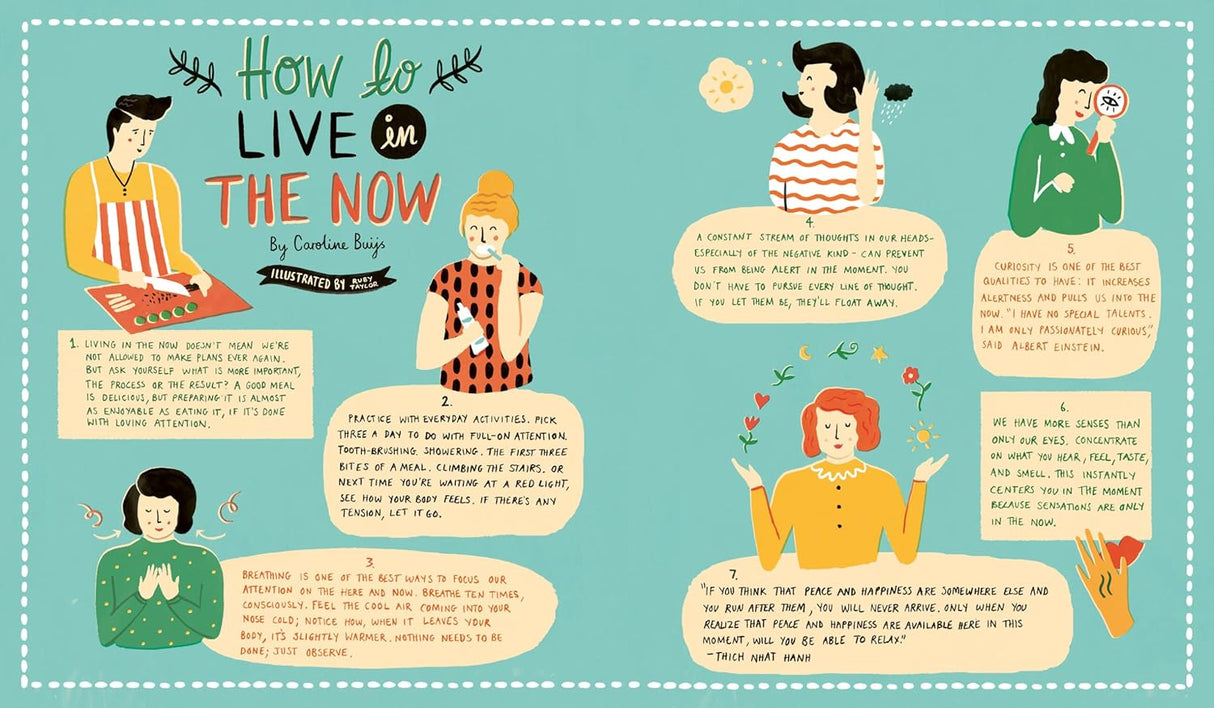 From Flow, a beautiful, mindful guide to having less stuff. Less stress. Less distraction. Less everything. In less comes the freedom of letting go. This thoughtful and surprising book shows us how to get there, by paring down not just the jumble of things around us, but the clutter in our heads, too.

And to help, interact with special paper goodies, including a one-thought-a-day diary, a foldout tiny house to let you imagine the pleasures of living in a small and cozy space, and art posters