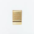 Brass paper clips are useful for organizing documents.

As you use it, the brass will develop a natural patina over time—enjoy the changing character that comes with age.

Color: The color you see on your screen may differ from the actual product.

Brass Products

Due to the nature of brass, some areas may appear slightly tarnished during manufacturing.
We use solid brass, which develops a natural patina over time. Please enjoy this aging process as part of the product’s character.
If you wish to remove tar