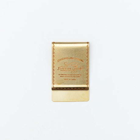 Brass paper clips are useful for organizing documents.

As you use it, the brass will develop a natural patina over time—enjoy the changing character that comes with age.

Color: The color you see on your screen may differ from the actual product.

Brass Products

Due to the nature of brass, some areas may appear slightly tarnished during manufacturing.
We use solid brass, which develops a natural patina over time. Please enjoy this aging process as part of the product’s character.
If you wish to remove tar