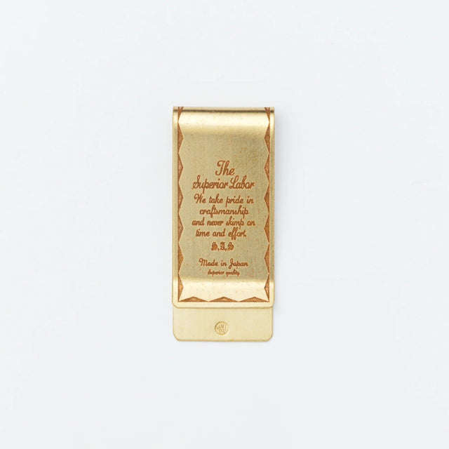 A Handcrafted Classic: The Solid Brass Money Clip

Meticulously handcrafted one by one, this classic money clip is built from premium solid brass. While perfect for securing your bills with timeless elegance, it also serves as a versatile companion for your planner, beautifully holding documents and keeping your notes organized.

As you use it, the brass will develop a natural patina over time—enjoy the changing character that comes with age.

Color: The color you see on your screen may differ from the actu