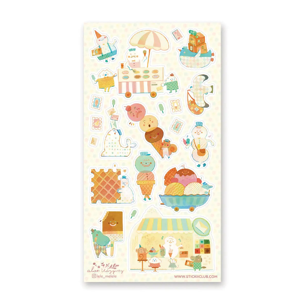 STICKII - The Sweet Post Sticker Sheet