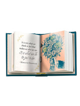 In this delightfully tiny book, discover literary icon Jane Austen’s famous wit and wisdom. Whether delivering powerful dialogue through characters like Elizabeth Bennet and Emma Woodhouse or powerful sociopolitical commentary in her letters, Jane Austen has been dazzling readers with exceptional intelligence and humor for more than two centuries. The Tiny Book of Jane Austen is packed with memorable quotes from one of the most influential writers of all time and is perfect for every Jane Austen fan. 