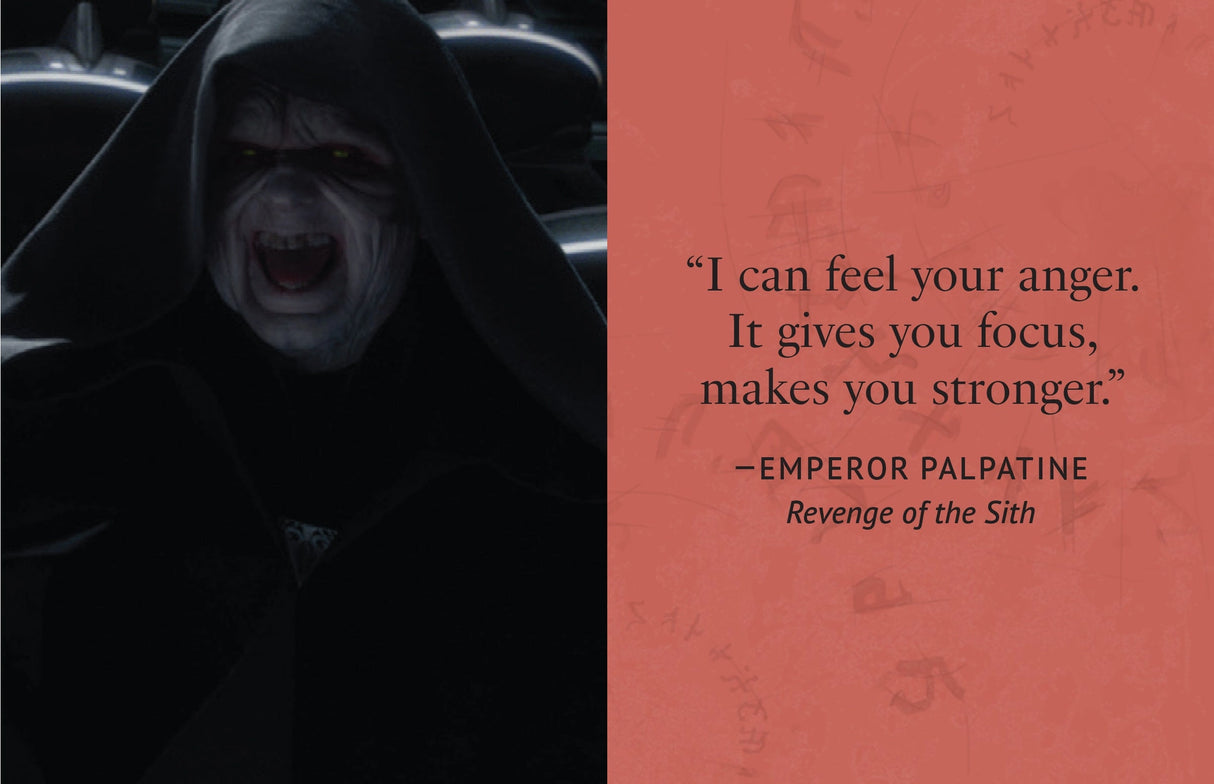 This book compiles the knowledge behind the most powerful disciples of the Dark Side from every era of Star Wars, from Darth Maul, to Emperor Palpatine, Darth Vader, Kylo Ren, and beyond. Packed with dazzling art, this collectible series of tiny books—the perfect gift for any Star Wars fan. 
· Hold Sith lore in the palm of your hand: A pocket-sized format makes this book the cutest addition to your Star Wars bookshelf. A cloth bookmark also lets you hang this tiny book as an ornament or keepsake. 
· The per