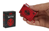 This book compiles the knowledge behind the most powerful disciples of the Dark Side from every era of Star Wars, from Darth Maul, to Emperor Palpatine, Darth Vader, Kylo Ren, and beyond. Packed with dazzling art, this collectible series of tiny books—the perfect gift for any Star Wars fan. 
· Hold Sith lore in the palm of your hand: A pocket-sized format makes this book the cutest addition to your Star Wars bookshelf. A cloth bookmark also lets you hang this tiny book as an ornament or keepsake. 
· The per