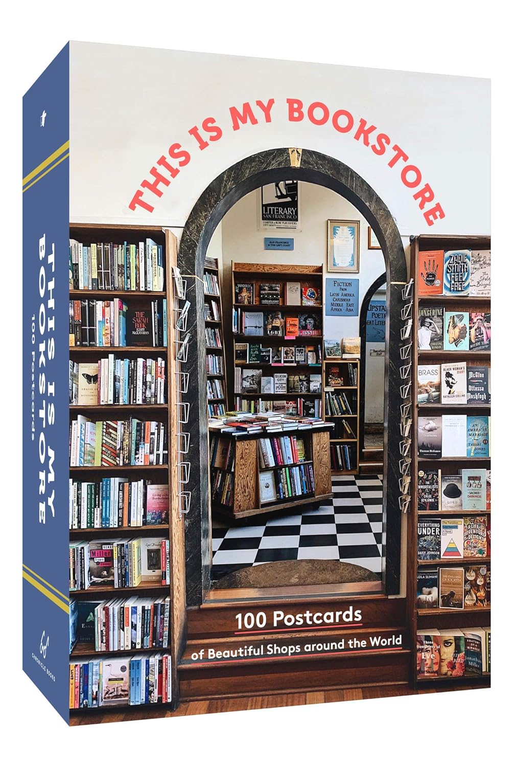 This Is My Bookstore Postcard Box