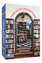 This Is My Bookstore Postcard Box