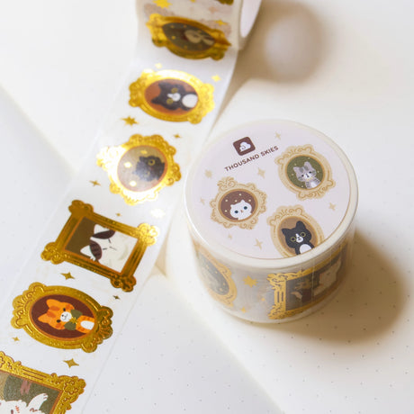 Full color washi tape with foil
Width: 30mm
Length: 5m or 16 ft
Matte
Designed in San Jose, California