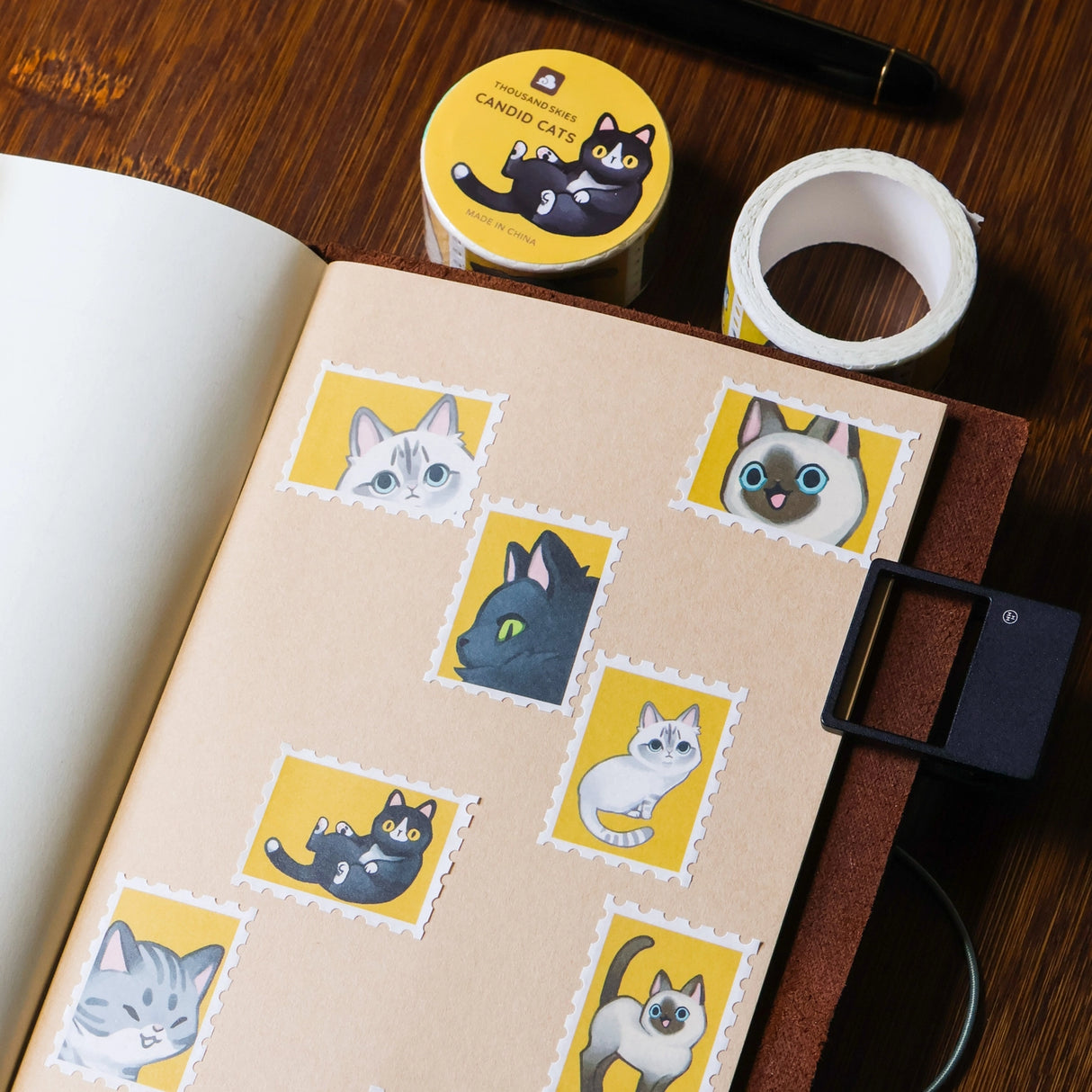Full color washi tape
Width: 25mm or 1 in
Length: 5m or 16 ft
Matte
Designed in San Jose, California