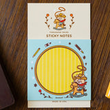 Full color sticky notes featuring a corgi dressed as a cowboy

3x3 inches
25 sheets
Printed with 3M