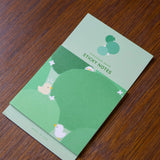 Full color sticky notes featuring a few ducks lounging in green pads

3x3 inches
25 sheets
Printed with 3M