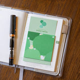 Full color sticky notes featuring a few ducks lounging in green pads

3x3 inches
25 sheets
Printed with 3M