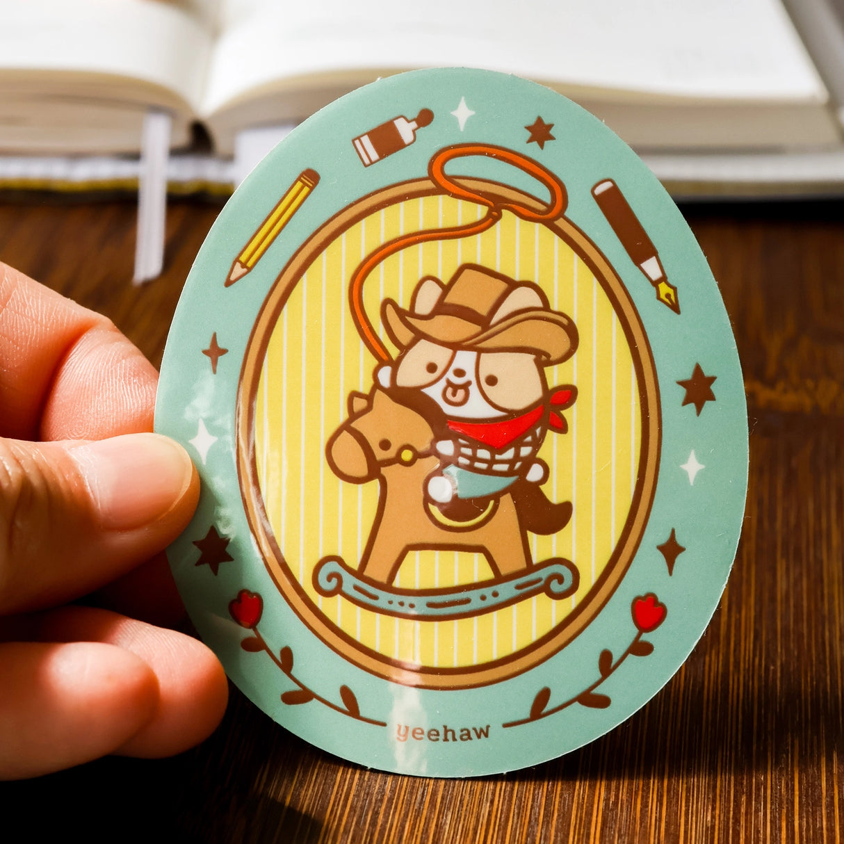 Original Design
Vibrant Color Vinyl Sticker
Printed in the USA
Waterproof
Dishwasher Safe
Anti UV Coating
Strong Adhesive