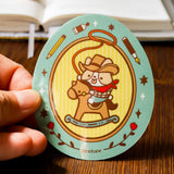 Original Design
Vibrant Color Vinyl Sticker
Printed in the USA
Waterproof
Dishwasher Safe
Anti UV Coating
Strong Adhesive