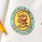 Original Design
Vibrant Color Vinyl Sticker
Printed in the USA
Waterproof
Dishwasher Safe
Anti UV Coating
Strong Adhesive