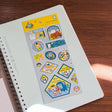Cute decorative stickers for your journal and stationery collection!

Sticker Sheet: 6 x 3 inches
Sticker Sheet Package: 7 x 3 inches